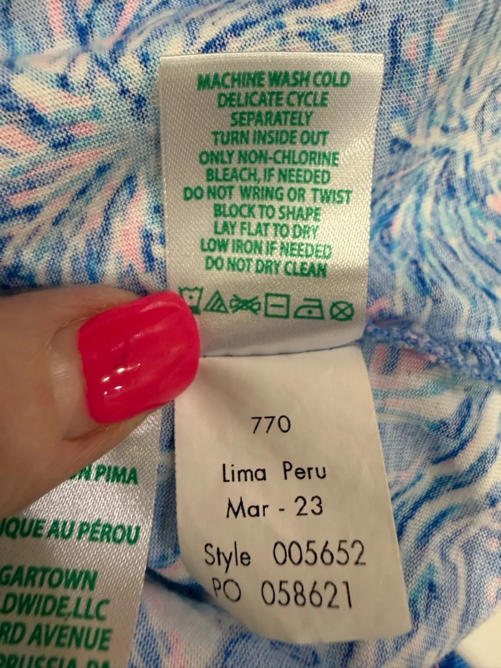 Lilly Pulitzer Cody It’s a Sailabration Pima Cotton T-Shirt Dress Small